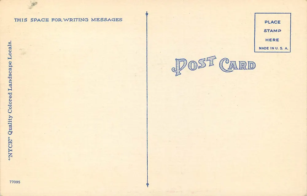 Paw Paw, W. Va. — Cena de campo com carruagem e celeiro — NYCE, n° 77095 - Verso
