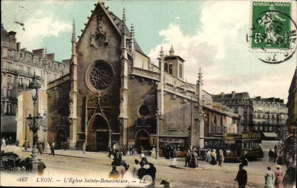 LYON — Kościół Świętego Bonawentury — LL nr 467 - Awers