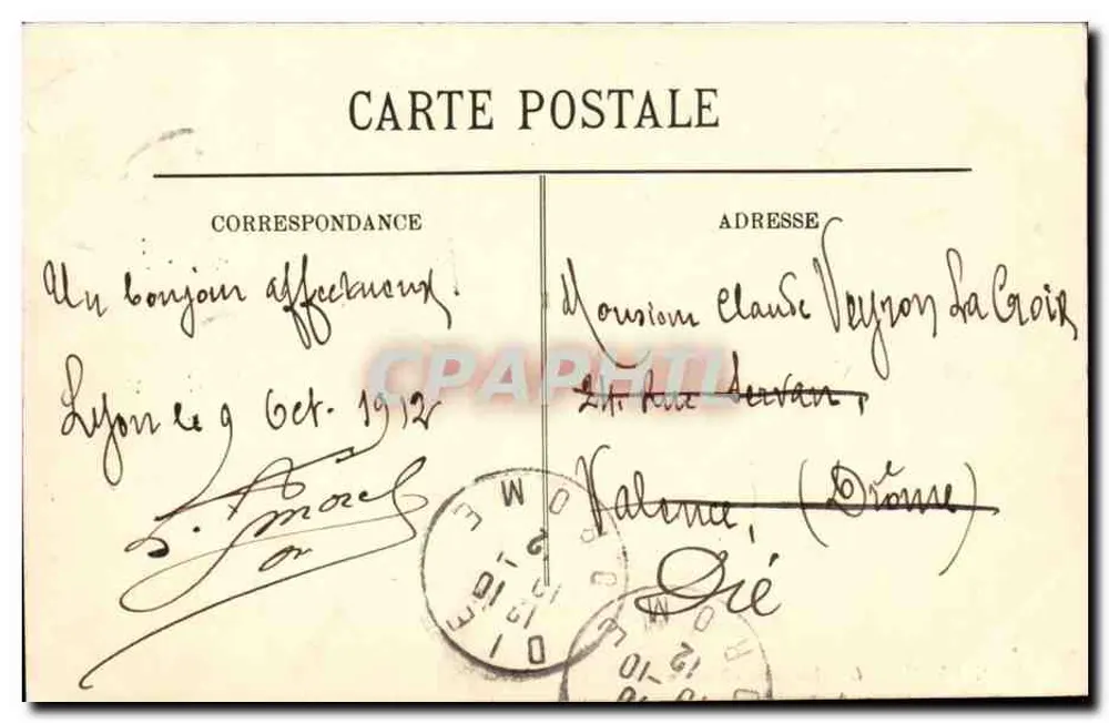 LYON — Kościół Świętego Bonawentury — LL nr 467 - Rewers