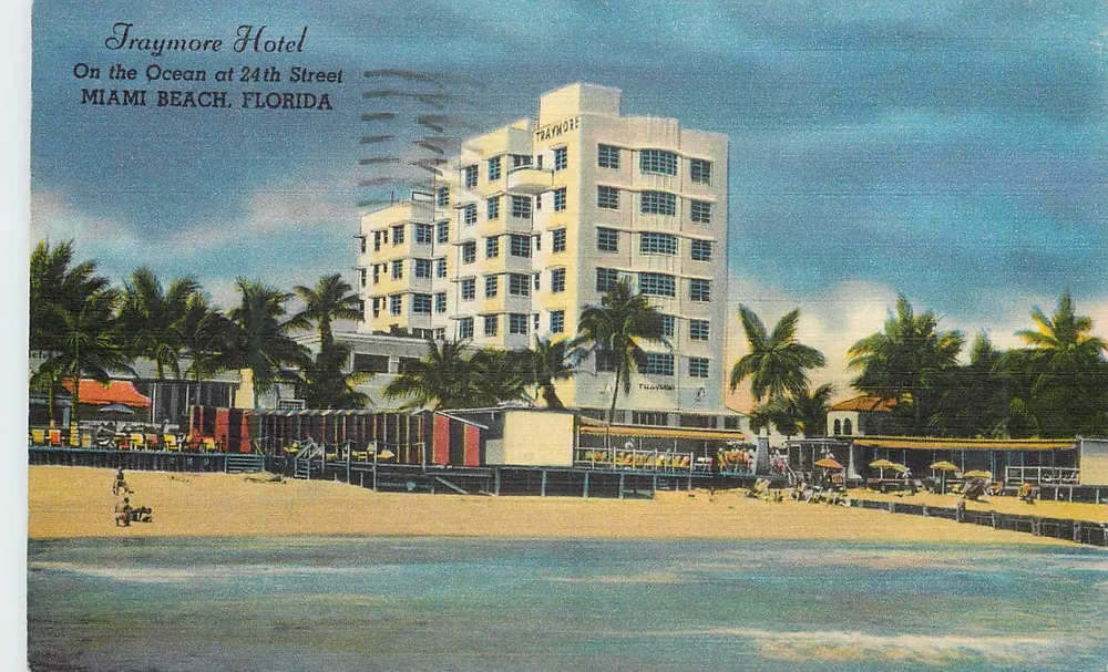 Traymore Hotel — Miami Beach, Florida — M. Schapictures Publication - Vorderseite