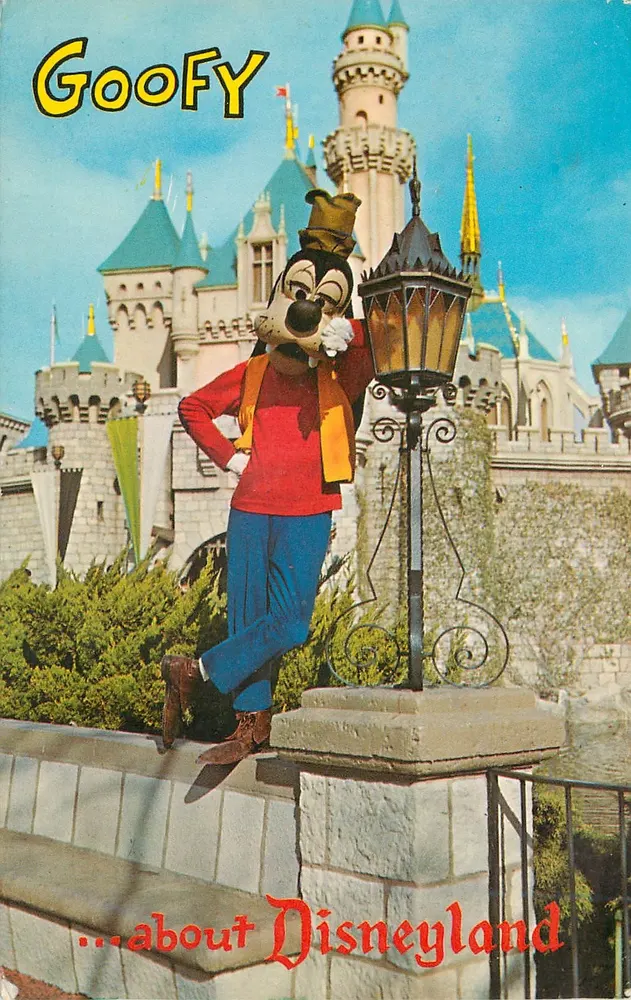 Goofy — Disneyland — Disneyland Productions - Frente