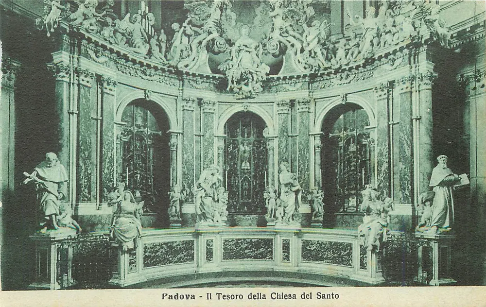 Padoue — Le Trésor de la chapelle du Saint — éditeur STA n° 71232 - Frente