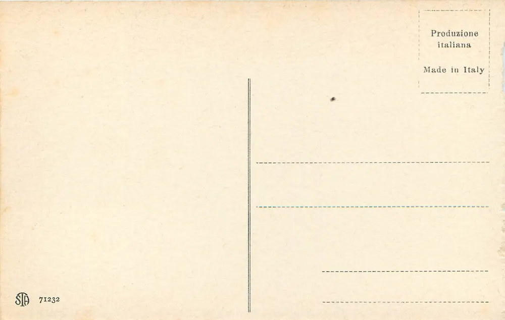 Padoue — Le Trésor de la chapelle du Saint — éditeur STA n° 71232 - Verso