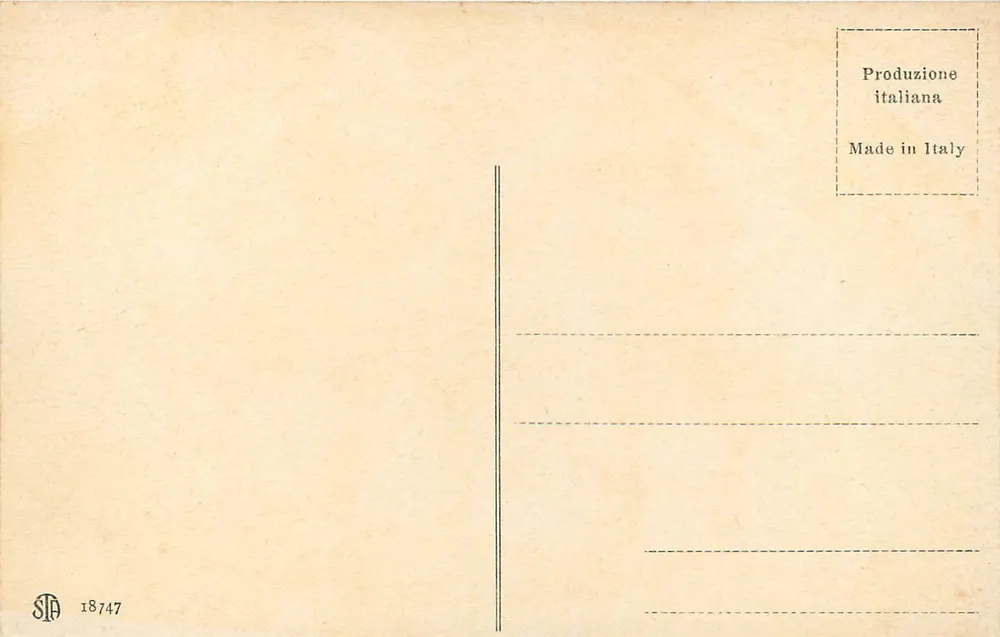 Padova - Basílica de S. Antônio — editor STA, n° 18747 - Verso