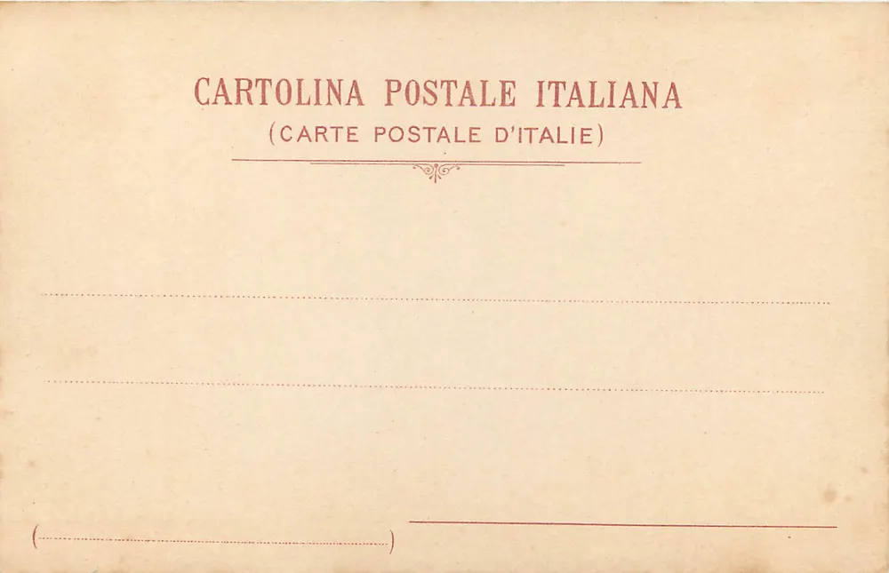 Pompeia — Templo de Mercúrio — De Luca e C. - Napolé - Verso