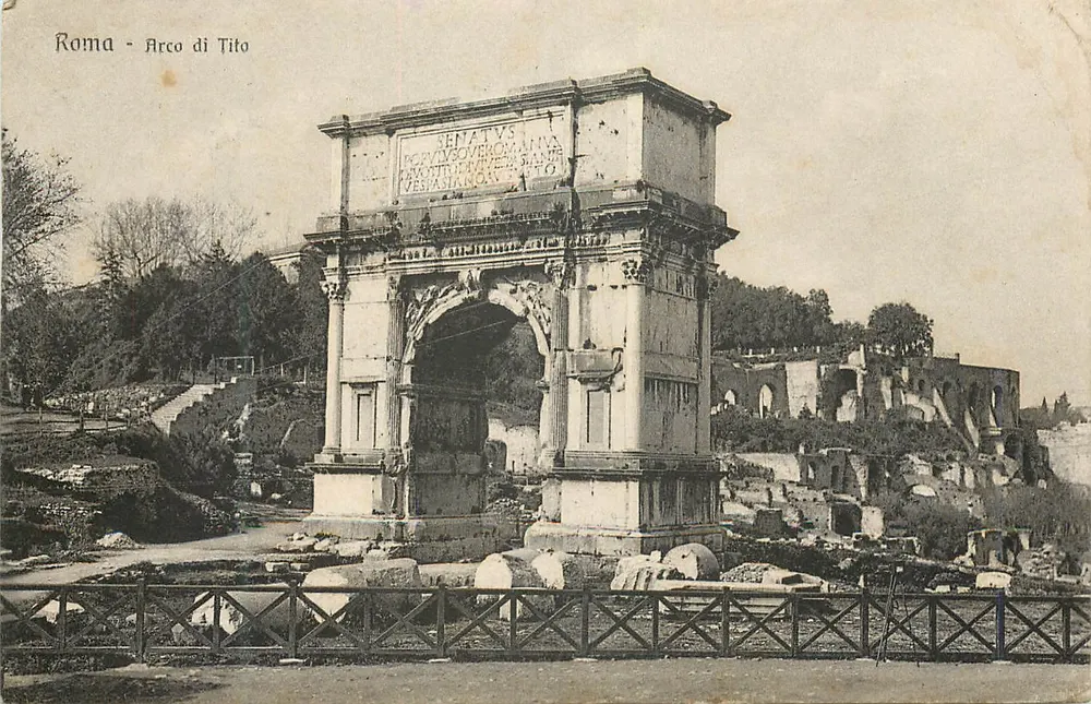 रोमा - टिटो के आर्को — प्रकाशक ब्रुनर & C., कॉमो, संख्या 50 - आगे