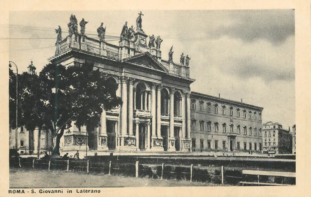 Roma - S. Giovanni in Laterano — editor desconhecido - Frente