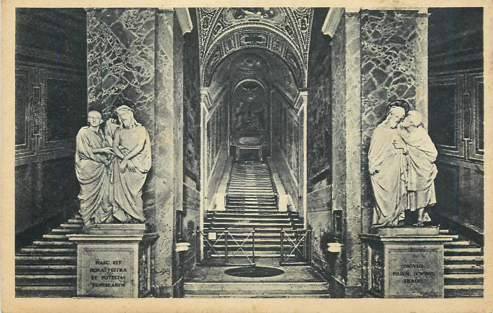 A Scala Santa em Roma — editor Cecanî, n°3 - Frente