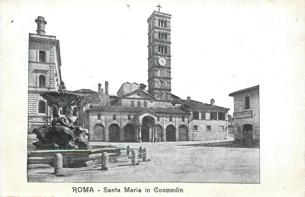 Roma - Santa Maria in Cosmedin — éditeur Cartolina Postale Italiana - Recto