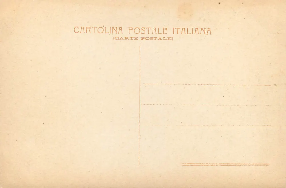 Roma - Basílica de S. Maria Maior — vista com coluna de Marco Aurélio — editor Cartolina Postale Italiana - Verso