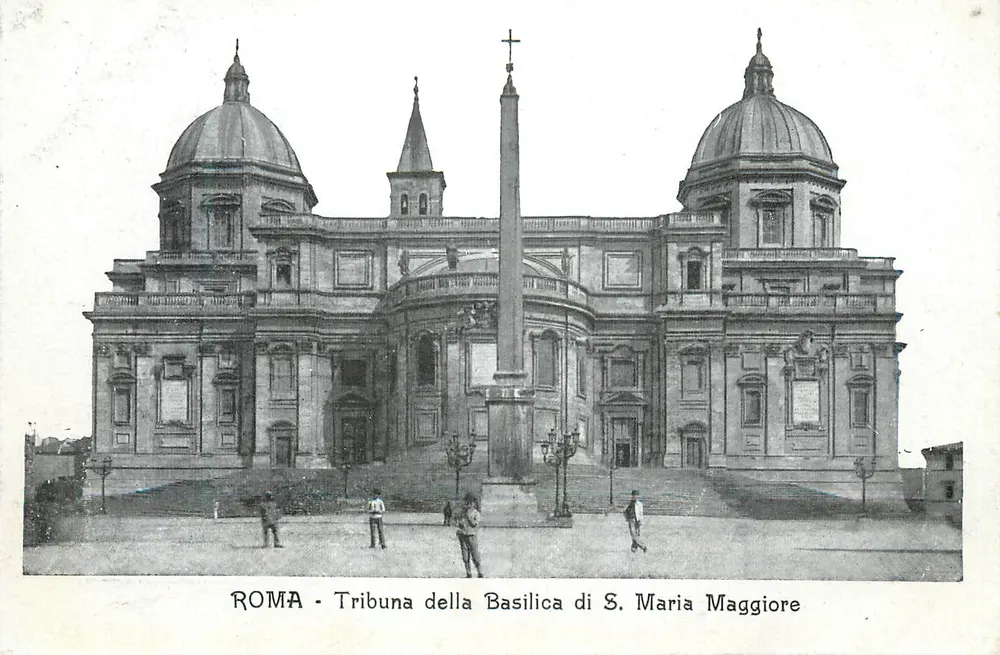 Rom - Tribüne der Basilika Santa Maria Maggiore - Verlag Cartolina Postale Italiana - Vorderseite