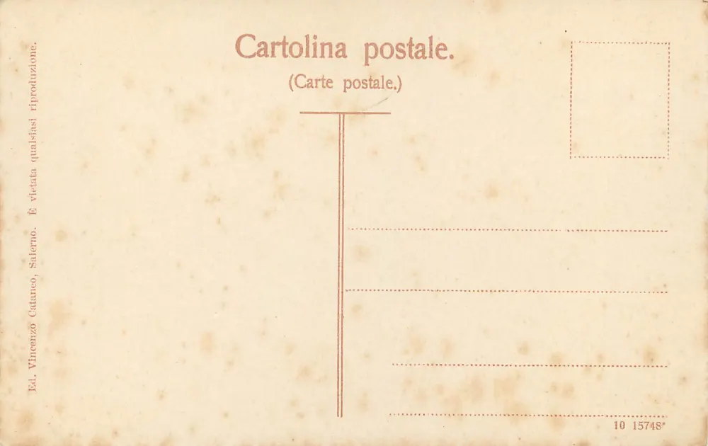 Salerno - Villa Comunale — Denkmal für G. Nicofera - Rückseite