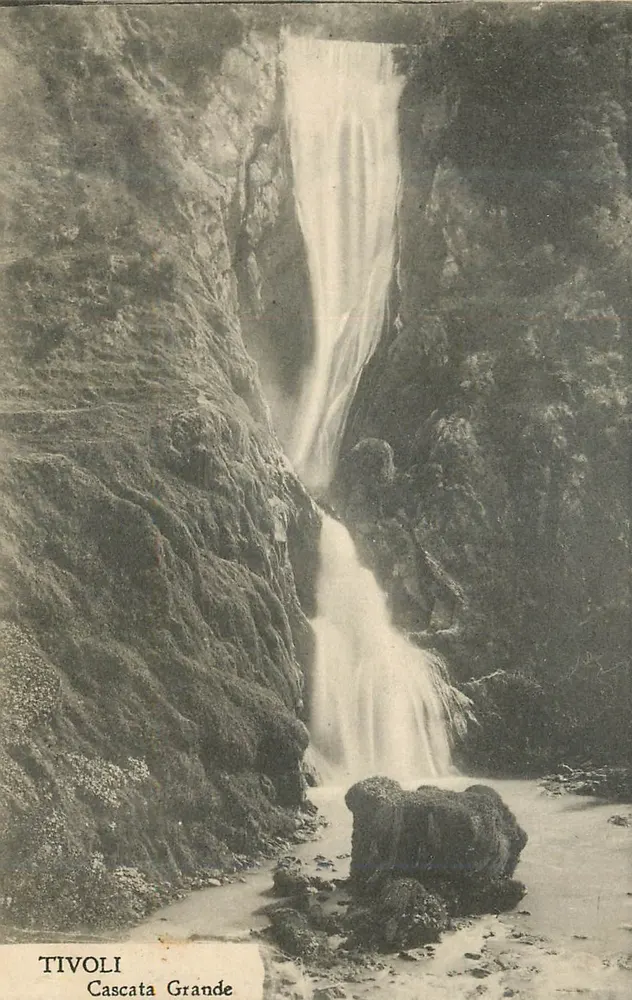 Tivoli — Cascata Grande — editor Tivoli, n° de série 1060 - Frente