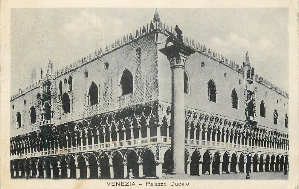 Veneza - Palazzo Ducale — editor 'Serenissima', n° 4:097 - Frente