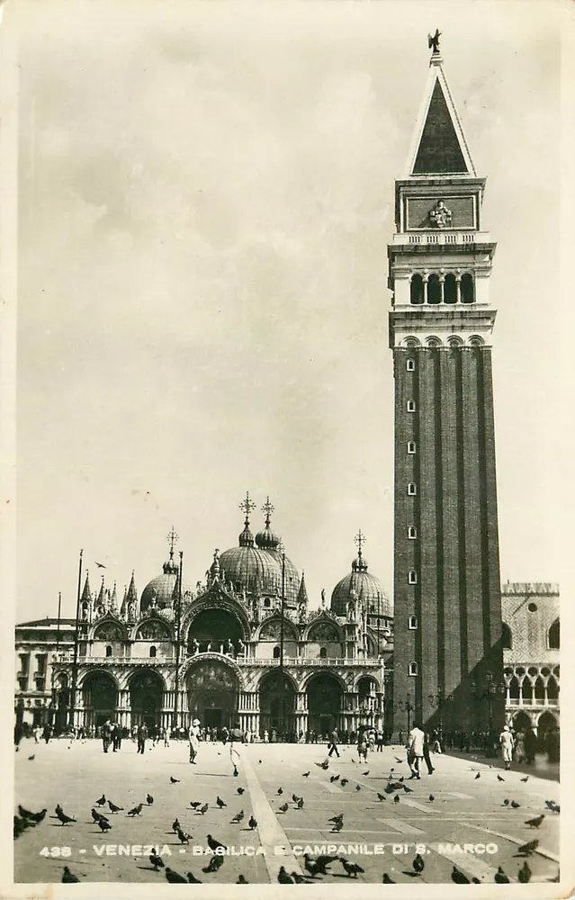 Veneza - Basílica e Sinhô de S. Marco — Fot. G. Brocca, n° 438 - Frente
