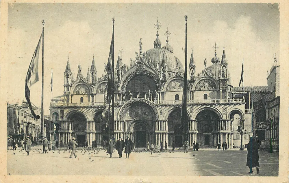 Veneza — Basílica de São Marcos — editor Cesar Capello-Nilano, n°49 - Frente