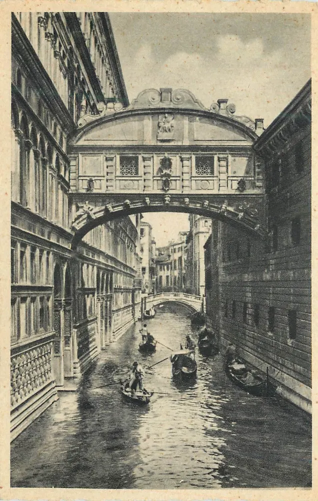 Veneza — O Ponte dos Suspiros — Becami, n°16 - Frente