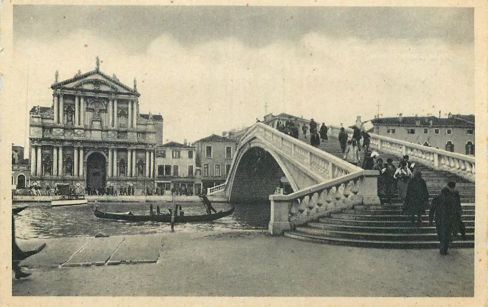 Venise — Ponte della Stazione (Pont de la Gare) — Ceccani n°112 - Recto