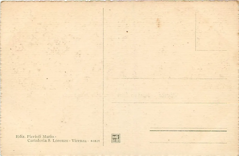 Vicenza - Giardino Salvi - Palazzo delle Scuole - Rückseite