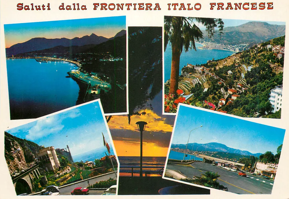 Fronteira italiana-francesa — Rivier Vision — n° X.950 - Frente