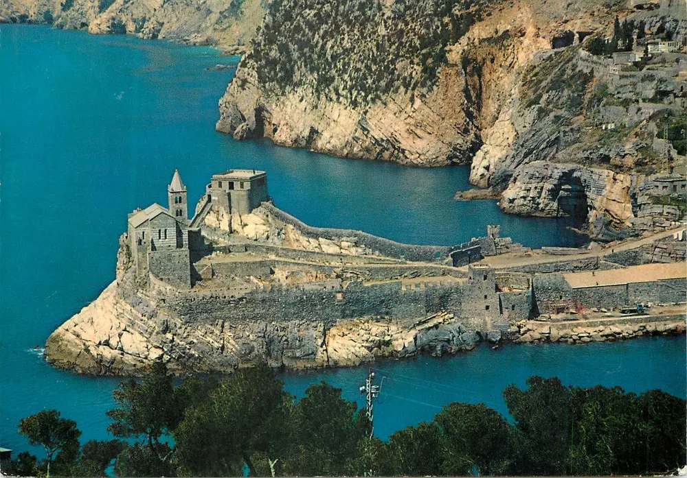 Portovenere — Promontorio di S. Pietro — Ed. Foto Turano, n° 65 - Recto