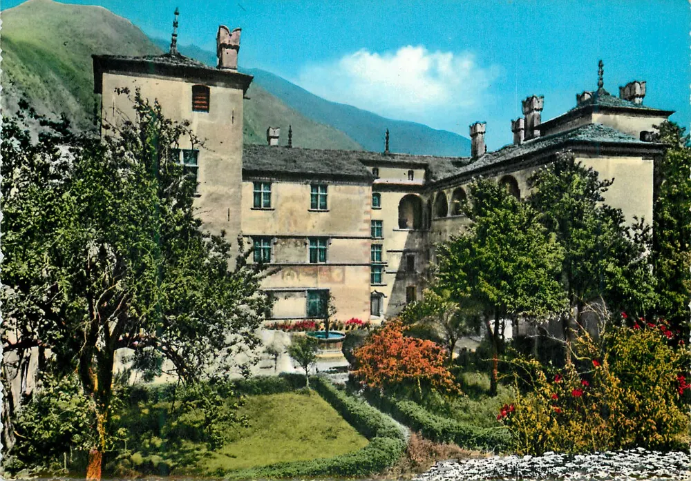 Castelo de Issogne — Vale d'Aosta — Século XV — Éd. E. G. I. - Frente
