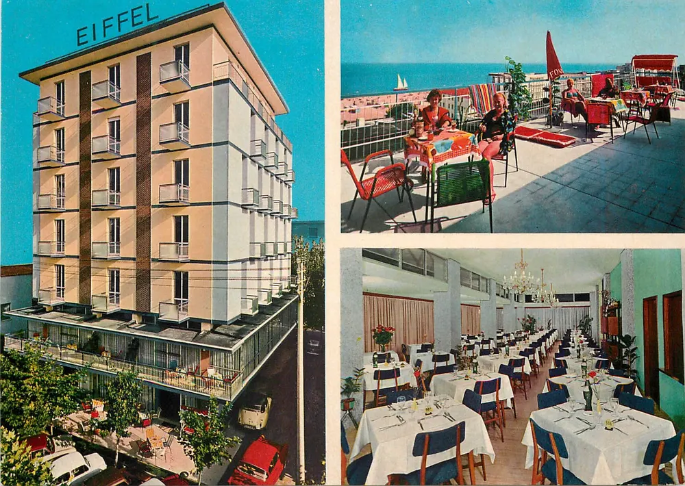 Hotel Eiffel — Rivazzurra — editor Uniz Press - Frente
