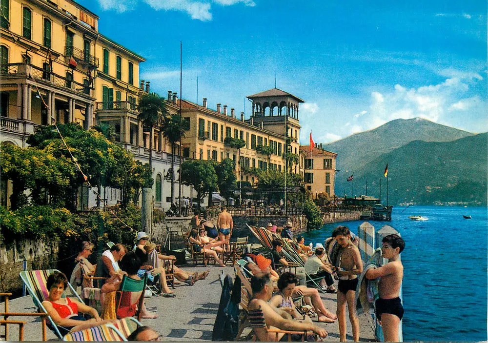 Lago di Como - CADENABBIA - Hotel Belle Vue — Sampietro Menaggio - Frente