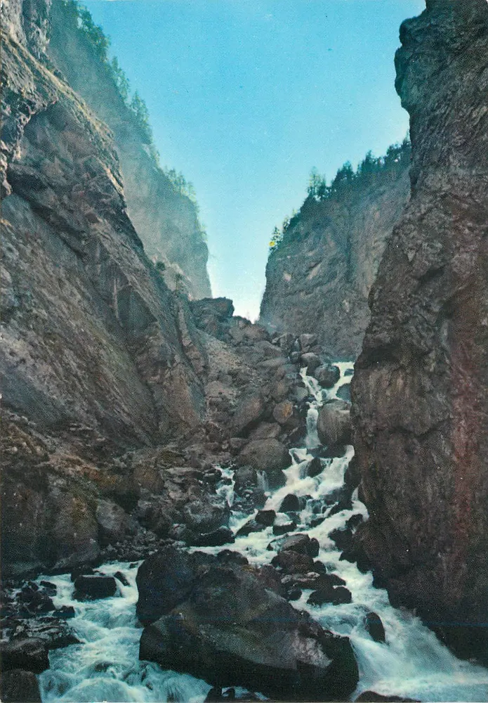 Valle d'Aosta - Pré St. Didier m. 1001 - L'Orrido — P. Marzari S.R.L. Schio n°135 - Frente