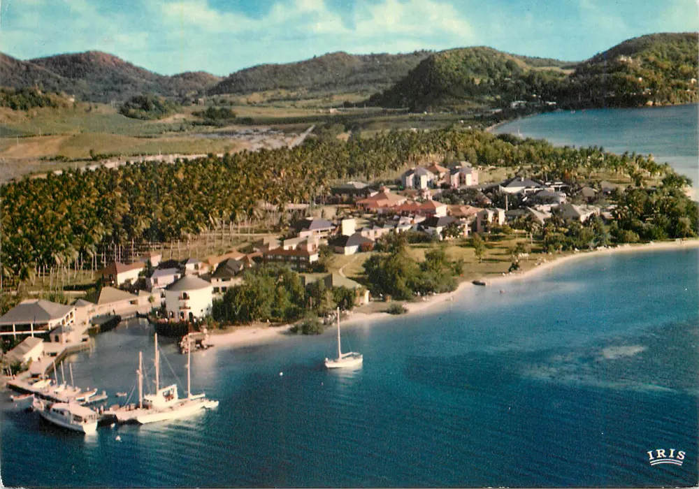 Luftbild des Club-Méditerranée — Martinique — Verlag IRIS, Nr. 6628 - Vorderseite