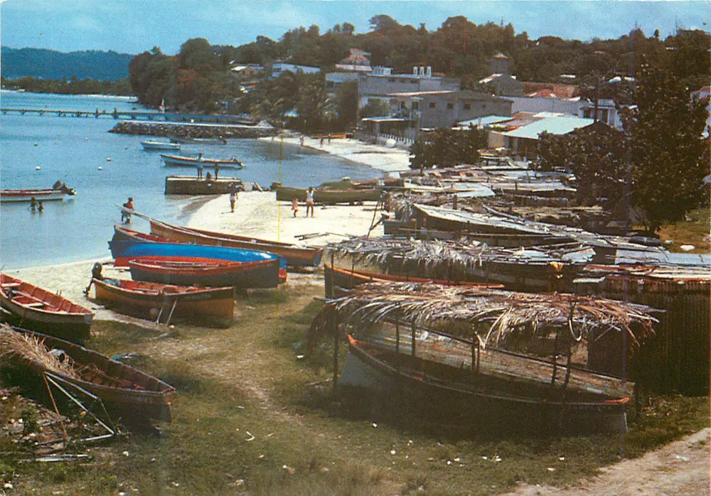 Sainte-Anne, vista do Bourg — Martinique — N° 291 — Foto Félix Rose-Rolette - Frente