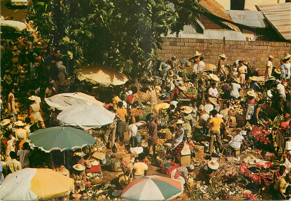 Open Air Market — Fort-de-France — Éditions Félix Rose-ROSETTE Nr. 211 - Vorderseite