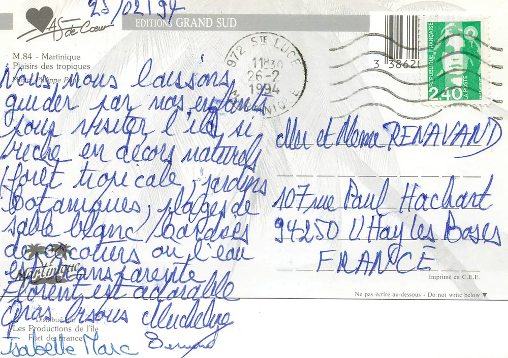 Martinique — Prazeres dos trópicos — Éditions Grand Sud - Verso