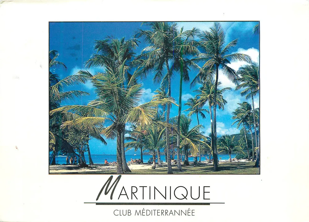 Martinique — Clube Mediterrâneo — Éditions La Case à Rhum - Frente
