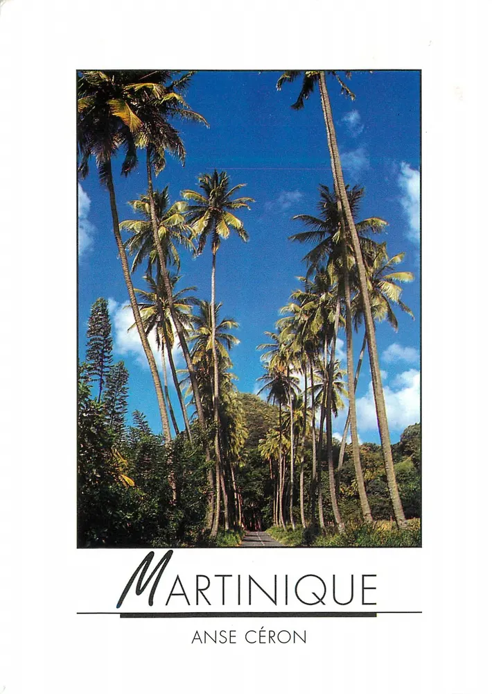 Martinique — Anse Céron — Edições La Case à Rhum - Frente