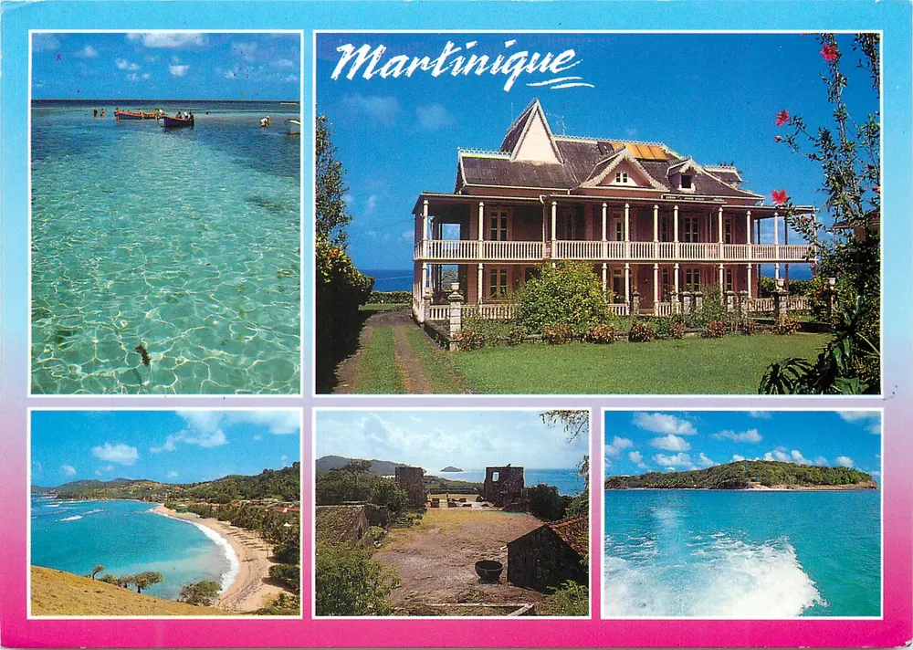 Martinique — A costa atlântica — Éditions Grand Sud, n° M.50 - Frente