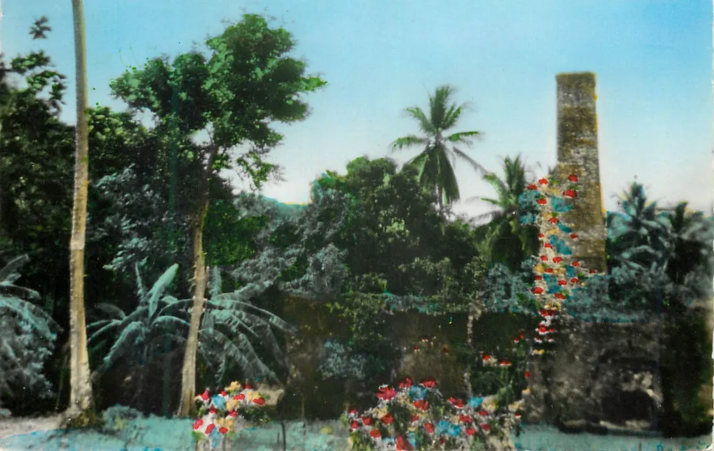 Ruínas da Pagerie — Antiga propriedade da Imperatriz Joséphine — Fort-de-France (Martinica) - Frente