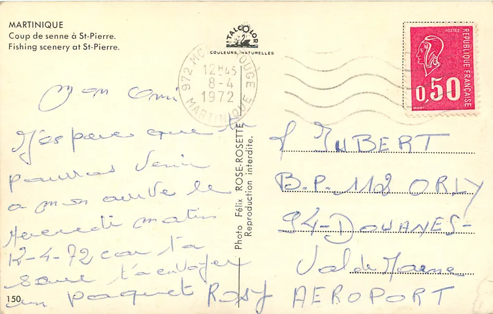 Coup de senne en St-Pierre — Martinica — Talco & Couleurs Naturelles, n°150 - Reverso