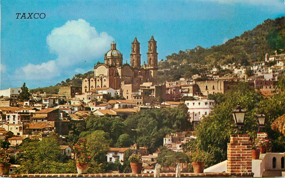 Taxco — Katedra Santa Prisca — Wydawnictwo 'FEMA' S.A.R. n° R-3 - Awers