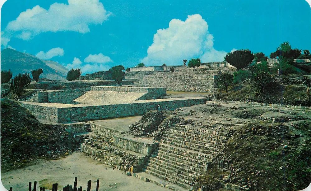 Archäologische Zone von Yagul, Oaxaca, Mexiko — Ruinen zwischen Oaxaca und Mitla — FIGUEROA S.A. - Vorderseite
