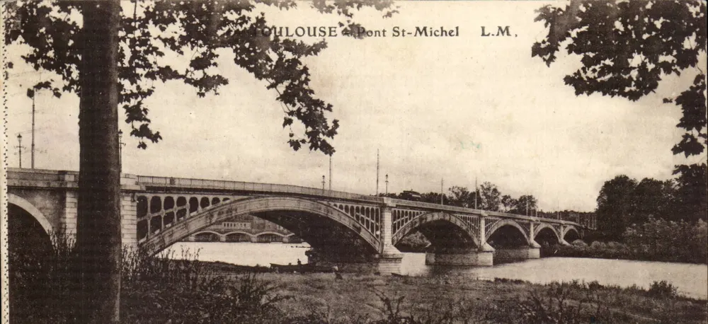 Pouilouse — Ponte Saint-Michel — L.M. - Frente