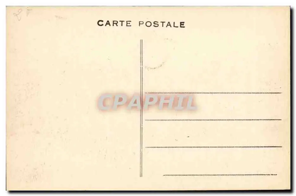 Marseille — Der monumentale Treppenaufgang der Bahnhof Saint-Charles — A1 - Rückseite