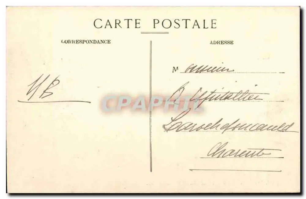 L'Île-Barbe — Vista Geral — E. R. — n° 329 - Verso