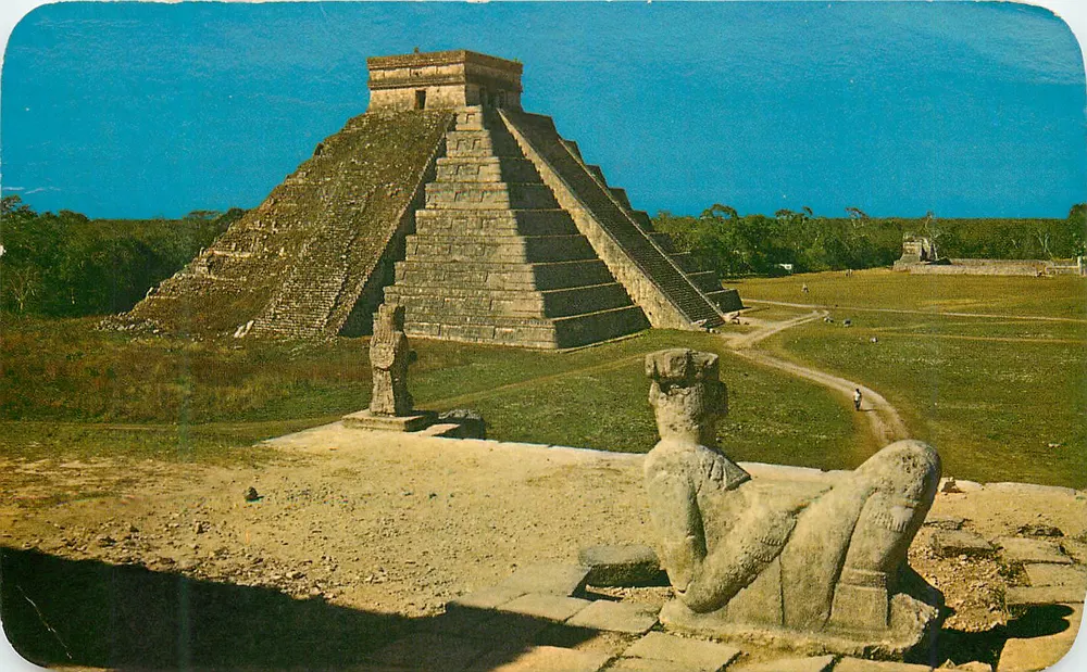 El Castillo, Chichén Itzá — Yucatán, Messico — AMMEX ASOCIADOS, S.A. — V413a - Recto