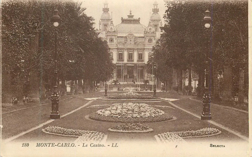 Monte-Carlo - O Casino — Selecta, n° 180 - Frente