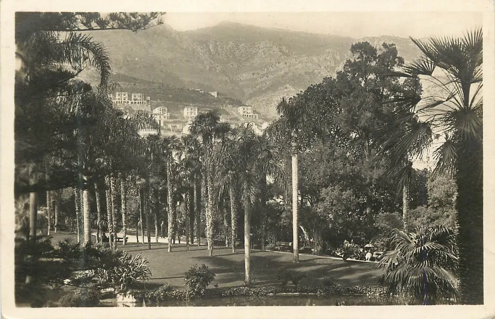 Monte-Carlo — Les Jardins du Casino — Éditions Grimaldi - Recto
