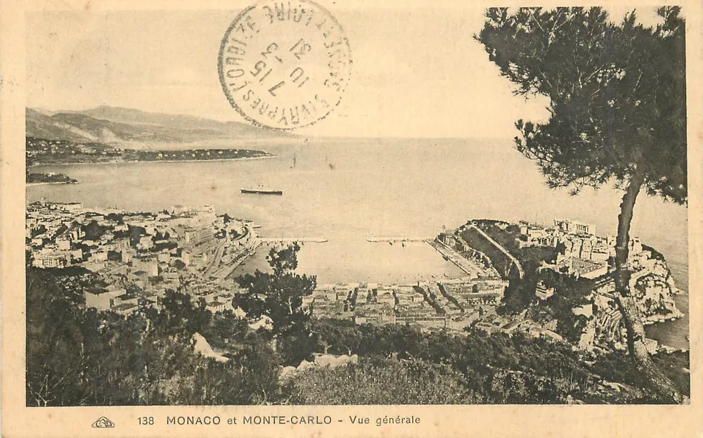 Monaco en Monte-Carlo — Algemene uitzicht — Uitgever: Monaco, n° 138 - Voorkant