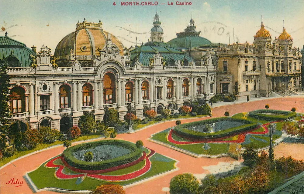 MONTE-CARLO — O Casino — Aldia - Frente