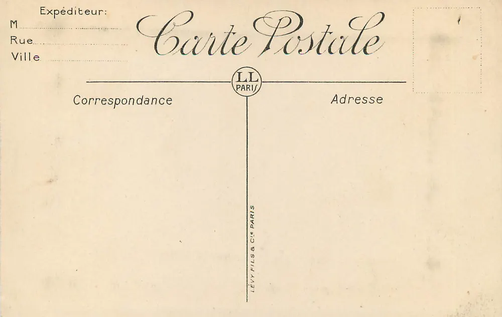 Monte-Carlo — O Palácio do Príncipe — LL. - Verso