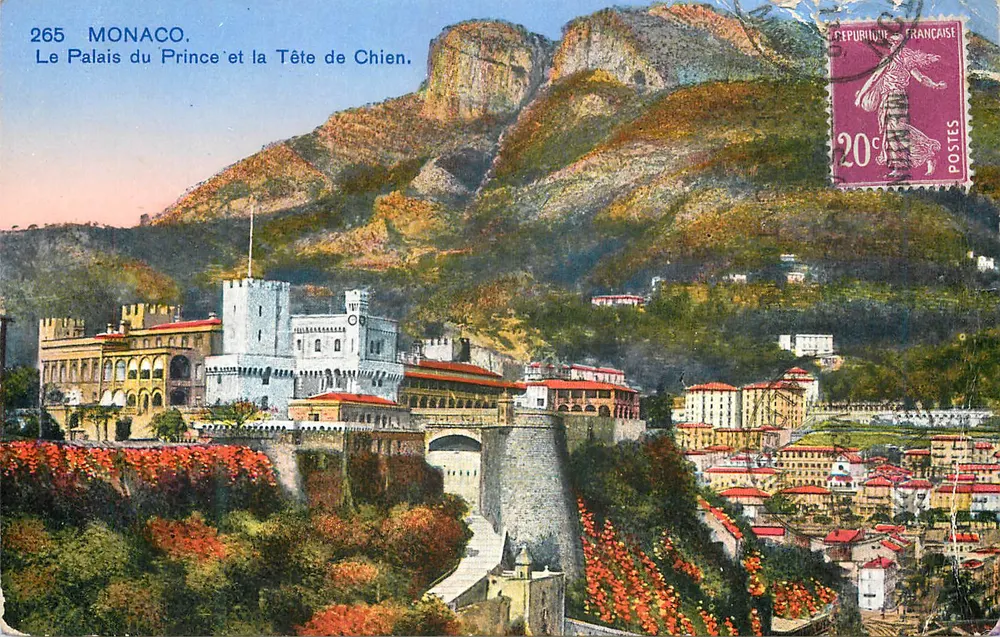 Monaco — Schloss des Prinzen und der Hundekopf — Les Plus Beaux Sites de France - Vorderseite